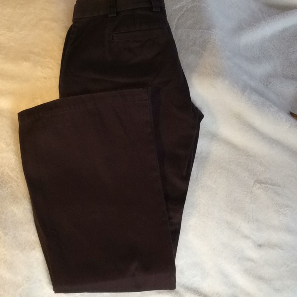 Moda International Dark Brown Bootcut Pants - Picture 7 of 8